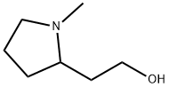 N-甲基-2-(2-羟乙基)吡咯烷 结构式