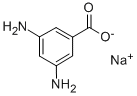 3,5-二氨基苯甲酸 结构式
