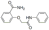 2-[(N-Phenylcarbamoyl)methoxy]benzamide Struktur