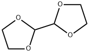 2,2'-ビ(1,3-ジオキソラン) 化学構造式