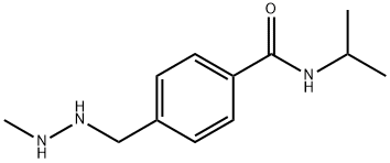 N-异丙基-4-((2-甲基肼)甲基)苯甲酰胺, 671-16-9, 结构式