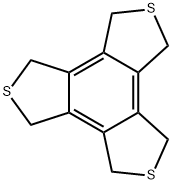 1,3,4,6,7,9-HEXAHYDRO-BENZO[1,2-C:3,4-C':5,6-C'']TRITHIOPHENE 结构式