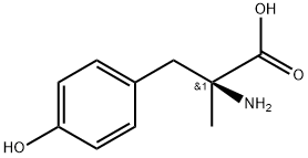 ALPHA-METHYL-L-P-TYROSINE Struktur