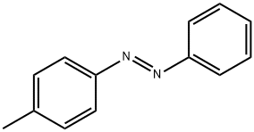 (E)-4-メチルアゾベンゼン 化学構造式