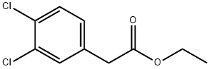 3,4-二氯苯基乙酸乙酯, 6725-45-7, 结构式