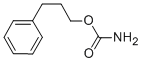 カルバミン酸ヒドロシンナミル 化学構造式