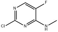 2-氯-5-氟-N-甲基嘧啶-4-胺 结构式