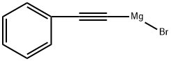 フェニルエチニルマグネシウムブロミド 溶液 化学構造式