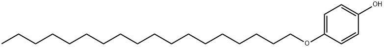 4-十八烷氧基苯酚, 67399-92-2, 结构式