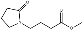 METHYL 4-(2-OXOPYRROLIDIN-1-YL) BUTANOATE Structure