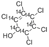 五氯苯酚-ul-14C, 67471-28-7, 结构式
