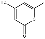 4-ヒドロキシ-6-メチル-2-ピロン 化学構造式