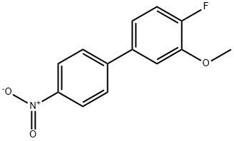 1-Fluoro-2-Methoxy-4-(4-nitrophenyl)benzene 结构式