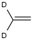 (1,1-2H2)エテン 化学構造式