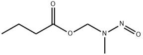 methyl(butyroxymethyl)nitrosamine 结构式