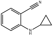 2-(环丙基氨基)苄腈, 675575-45-8, 结构式