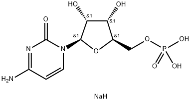 シチジン-5'-モノりん酸 二ナトリウム 化学構造式