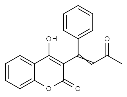 Dehydro Warfarin Structure