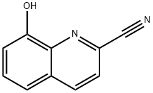 8-羟基喹啉-2-甲腈, 6759-78-0, 结构式
