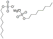 ビス(オクチルスルホオキシ)マグネシウム 化学構造式