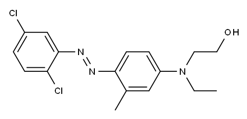 2-[[4-[(2,5-dichlorophenyl)azo]-3-methylphenyl]ethylamino]ethanol 结构式