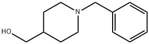 (1-ベンジル-4-ピペリジル)メタノール 化学構造式