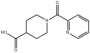 1-(吡啶-2-羰基)哌啶-4-羧酸, 67691-62-7, 结构式