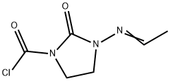 1-Imidazolidinecarbonylchloride,3-(ethylideneamino)-2-oxo-(9CI) 结构式