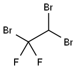 トリブロモジフルオロエタン 化学構造式