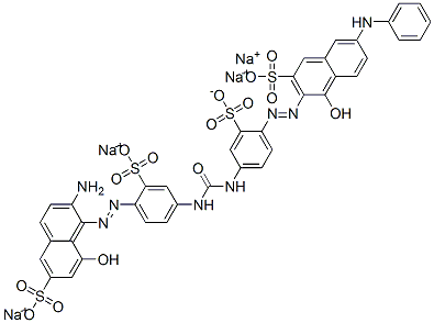C.I.ダイレクトバイオレット6 化学構造式