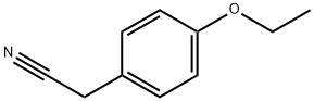 4-エトキシフェニルアセトニトリル 化学構造式