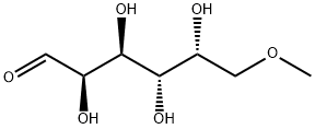 6-O-METHYL-D-GALACTOPYRANOSE 结构式