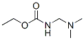 N-[(ジメチルアミノ)メチル]カルバミド酸エチル 化学構造式