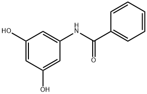 N-(3,5-dihydroxyphenyl)benzamide 结构式