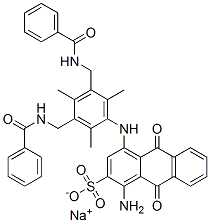 C.I.酸性蓝260(第二组成部分) 结构式