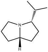 1H-Pyrrolizine,hexahydro-3-(1-methylethyl)-,trans-(9CI) 结构式