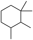 1,1,2,3-テトラメチルシクロヘキサン 化学構造式