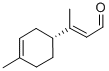β,4-ジメチル-3-シクロヘキセン-1-プロパナール 化学構造式