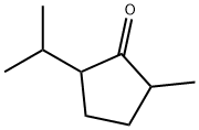2-Methyl-5-isopropylcyclopentanone 结构式