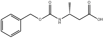 CBZ-R-3-氨基丁酸 结构式