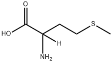 DL-蛋氨酸-D1 结构式