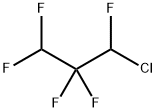 1-Chloro-1,1,2,2,3-pentafluoropropane 结构式