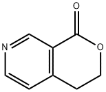 3,4-ジヒドロ-1H-ピラノ[3,4-c]ピリジン-1-オン 化学構造式