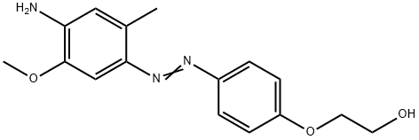2-[4-[(4-amino-5-methoxy-2-methylphenyl)azo]phenoxy]ethanol 结构式