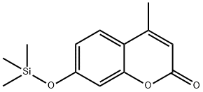 4-甲基-7-三甲基硅氧基香豆素, 67909-31-3, 结构式