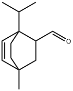 1-isopropyl-4-methylbicyclo[2.2.2]oct-5-ene-2-carbaldehyde 结构式