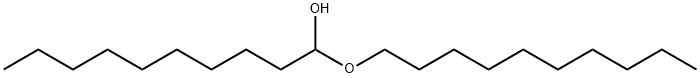 1-(decyloxy)decanol 结构式
