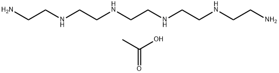 3,6,9,12-tetraazatetradecane-1,14-diamine acetate 结构式