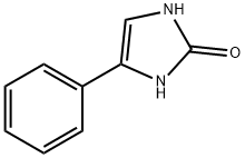 4-苯基-1,3-二氢-咪唑基-2-酮 结构式