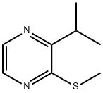 2-(1-メチルエチル)-3-(メチルチオ)ピラジン 化学構造式